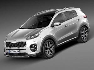 В Интернете появились изображения вседорожника Kia Sportage нового поколения