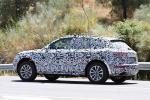 Шпионские снимки Audi Q5 2016 года 