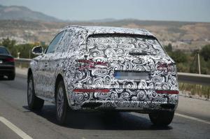 Шпионские снимки Audi Q5 2016 года 