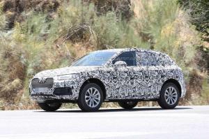 Шпионские снимки Audi Q5 2016 года 