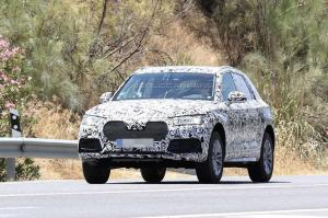 Шпионские снимки Audi Q5 2016 года 