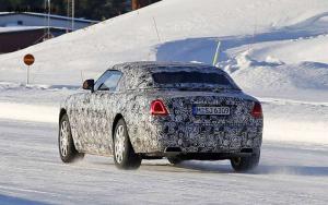 Шпионские снимки Rolls-Royce Wraith Drophead Coupe 2016 года 