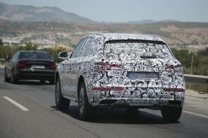 Шпионские снимки Audi Q5 2016 года 