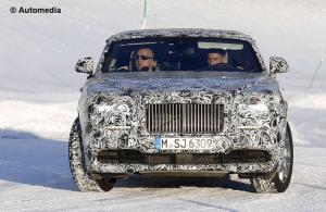 Шпионские снимки Rolls-Royce Wraith Drophead Coupe 2016 года 