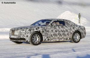 Шпионские снимки Rolls-Royce Wraith Drophead Coupe 2016 года 