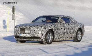 Шпионские снимки Rolls-Royce Wraith Drophead Coupe 2016 года 