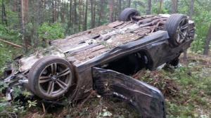 В Германии тест-драйв спорткупе BMW M4 завершился серьёзной аварией