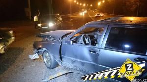 В Алматы произошло массовое ДТП 
