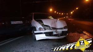 В Алматы произошло массовое ДТП 