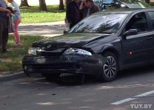 В Минске в столкновении двух Renault Laguna серьезно пострадала пассажирка 