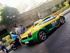 В столице Таиланда появилось такси Lamborghini Gallardo
