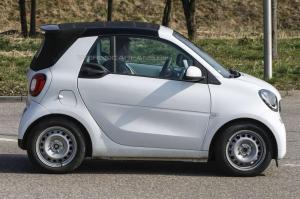 Шпионские снимки Smart ForTwo Cabrio 2016 года 
