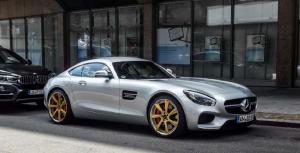 Оригинальный Mercedes-AMG GT сфотографировали на территории Дании