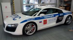 Петербургские полицейские будут нести службу на Audi R8