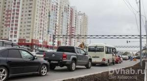 Ремонт улицы Пионерской стал причиной больших пробок в Хабаровске