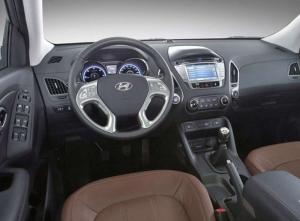 Благодаря фотошпионам были опубликованы фото внутреннего дизайна нового Hyundai ix35