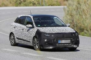 Шпионские снимки Hyundai i20 Turbo 2016 года 