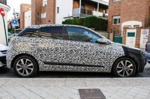 Шпионские снимки Hyundai i20 Turbo 2016 года 