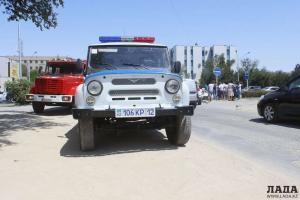 В Актау столкнулись три автомобиля 