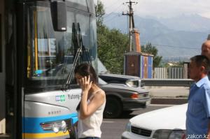 В Алматы произошло очередное ДТП с маршрутным автобусом 