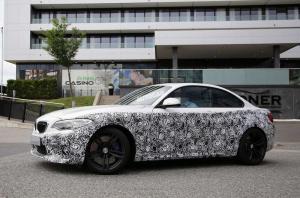 Шпионские снимки BMW M2 2016 года 