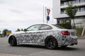 Шпионские снимки BMW M2 2016 года 