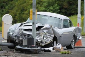 В Соединенном Королевстве разбили редкий Aston Martin за полмиллиона фунтов