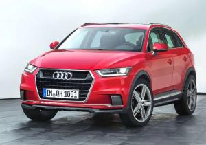 Журналисты приподняли занавес над кроссовером Audi Q1