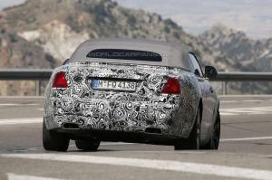 Шпионские снимки Rolls-Royce Dawn 2016 года 