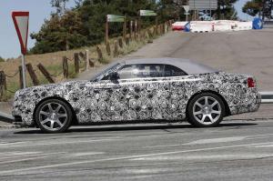 Шпионские снимки Rolls-Royce Dawn 2016 года 