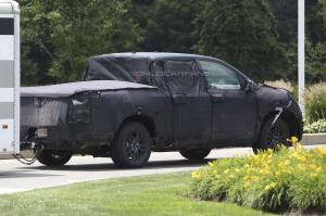 Шпионские снимки Honda Ridgeline 2016 года 