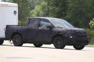 Шпионские снимки Honda Ridgeline 2016 года 