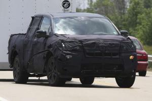 Шпионские снимки Honda Ridgeline 2016 года 
