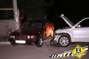 В Алматы водитель BMW попал в ДТП при выезде со второстепенной дороги