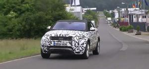 Range Rover привез кабриолет Evoque на Нюрбургринг