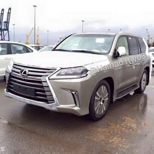 Шпионские снимки Lexus LX570 2016 года 