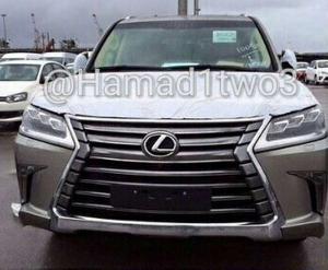 Шпионские снимки Lexus LX570 2016 года 