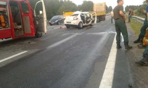 В Витебском районе водитель Renault не пропустила фуру: женщина погибла