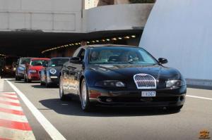 В Монако сфотографировали эксклюзивный седан Bugatti EB112