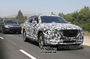 Шпионские снимки Mazda CX-9 2016 года 