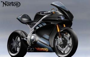 Скэтчи супербайка Norton V4 