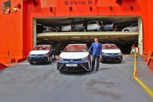 Toyota Mirai прибыл в Европу 