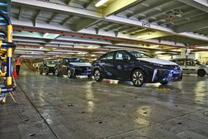 Toyota Mirai прибыл в Европу 