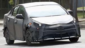Шпионские снимки Toyota Prius  2016 года 