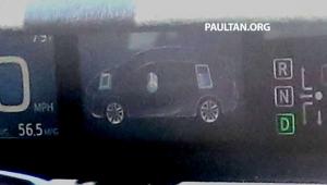 Шпионские снимки Toyota Prius  2016 года 