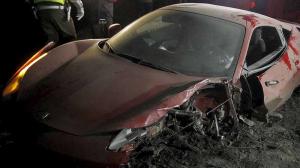 Артур Видаль разбил Ferrari 458 Speciale в пригороде Сантьяго 