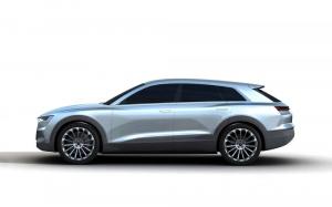Тизеры Audi Q6 e-tron 