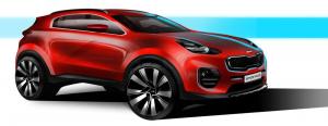 Kia Sportage нового поколения: опубликованы первые официальные тизеры