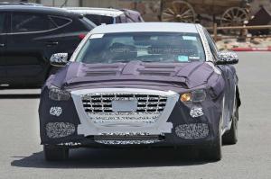 Шпионские снимки Hyundai Genesis 2017 года 
