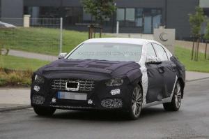 Шпионские снимки Hyundai Genesis 2017 года 